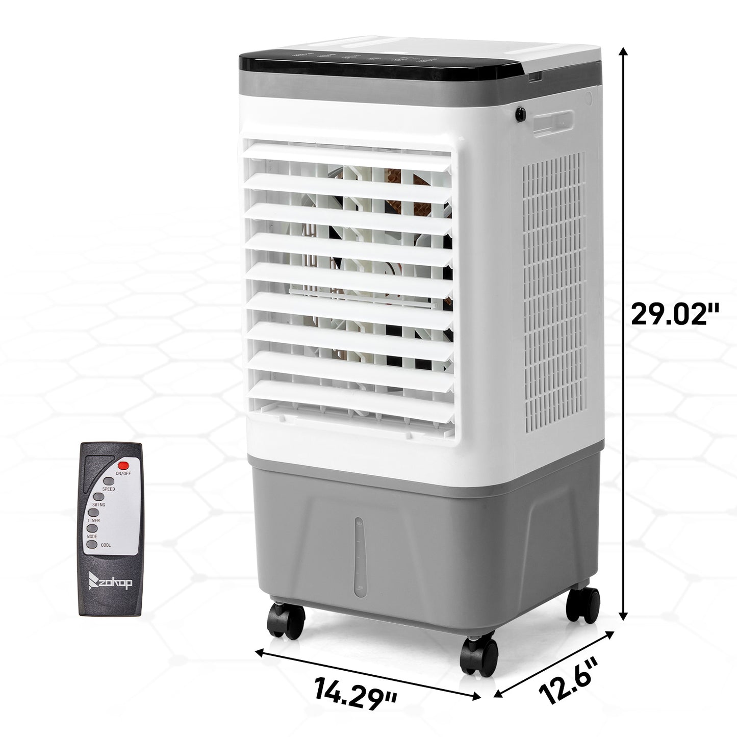 3-in-1 Evaporative Air Cooler - Fan, Humidifier & Timer